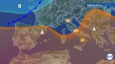Photo of METEO, l’alta pressione si indebolisce: da stasera torna qualche PIOGGIA