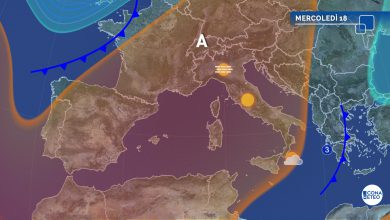 Photo of Meteo, OGGI ultime piogge al SUD poi FRONTE FREDDO