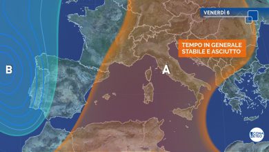 Photo of Meteo, ALTA PRESSIONE sull’Italia: verso un WEEKEND stabile