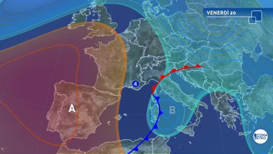 Photo of VORTICE CICLONICO tra venerdì e il WEEKEND:  MALTEMPO, NEVE e VENTO
