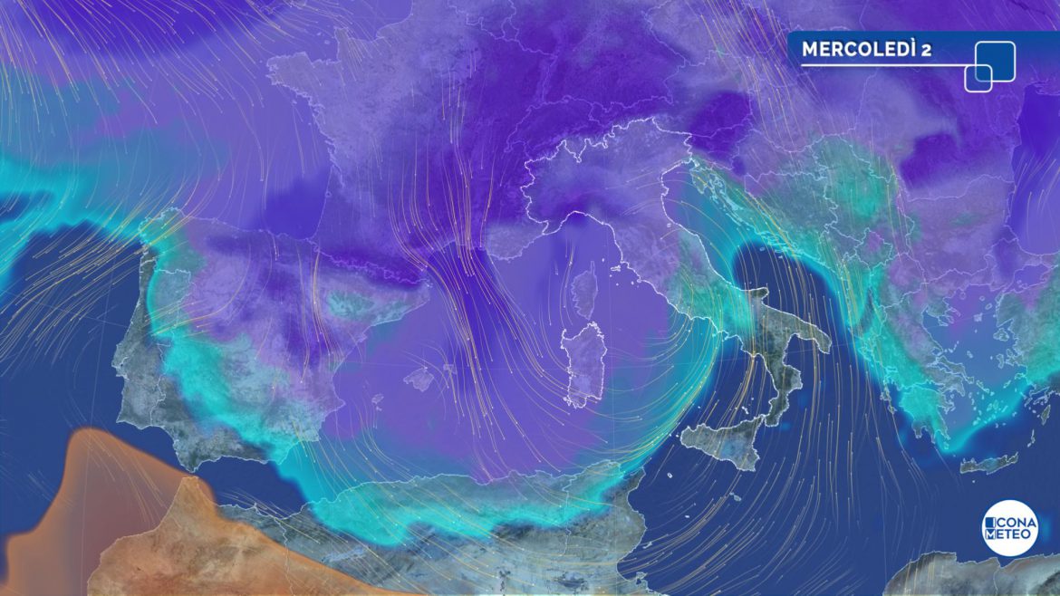 inverno meteo freddo mercoledi