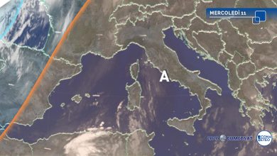 Photo of Meteo, QUALCHE PIOGGIA in vista: ecco dove
