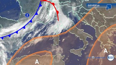 Photo of Meteo, PERTURBAZIONE in transito: le zone coinvolte
