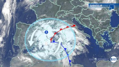 Photo of MALTEMPO: nel weekend rischio NUBIFRAGI e SCIROCCO a 100 km/h