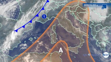 Photo of L’alta pressione cede: qualche PIOGGIA raggiunge oggi il NORD-OVEST