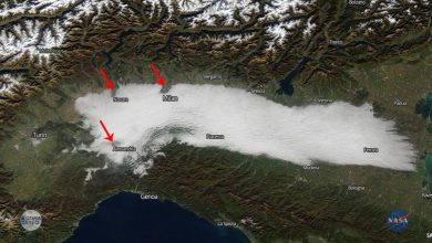 Photo of Dalla NEBBIA spuntano MILANO, NOVARA e ALESSANDRIA: il fenomeno spiegato
