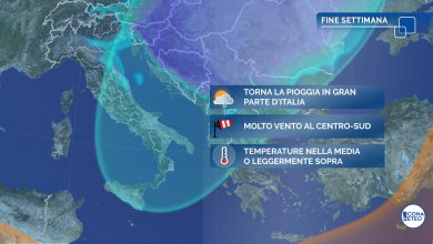 Photo of Tornano PIOGGE e TEMPORALI sul nostro Paese: le zone coinvolte
