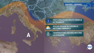 Photo of TEMPO STABILE, NEBBIE e CLIMA MITE anche nel WEEKEND