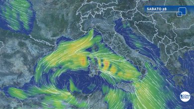 Photo of Nuova fase di MALTEMPO, RAFFICHE di vento e TEMPORALI: i dettagli
