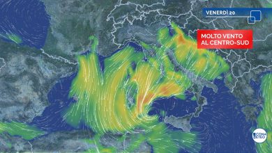 Photo of Meteo, VORTICE CICLONICO sull’Italia: forte MALTEMPO, venti intensi e CLIMA INVERNALE