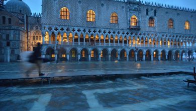 Photo of Nel weekend codice arancione a Venezia per l’acqua alta