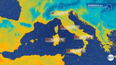 Photo of Domenica ancora a rischio pioggia, ma non dappertutto