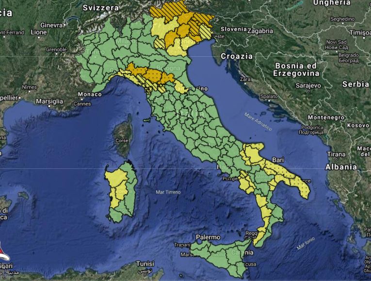 allerta meteo maltempo