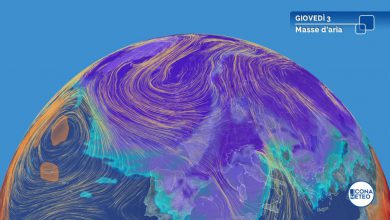 Photo of Rischio di FORTE MALTEMPO al Sud, al Nord sta per tornare la NEVE