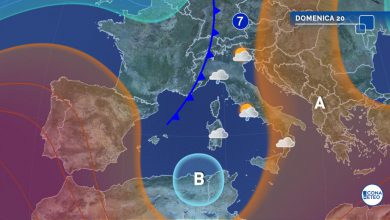 Photo of Torna la pioggia nel weekend. La tendenza meteo per la settimana di Natale