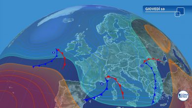 Photo of Meteo, TRENO DI PERTURBAZIONI sull’Italia: non c’è tregua