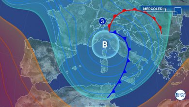 Photo of Mercoledì MALTEMPO in attenuazione, ma non ovunque: molto VENTO