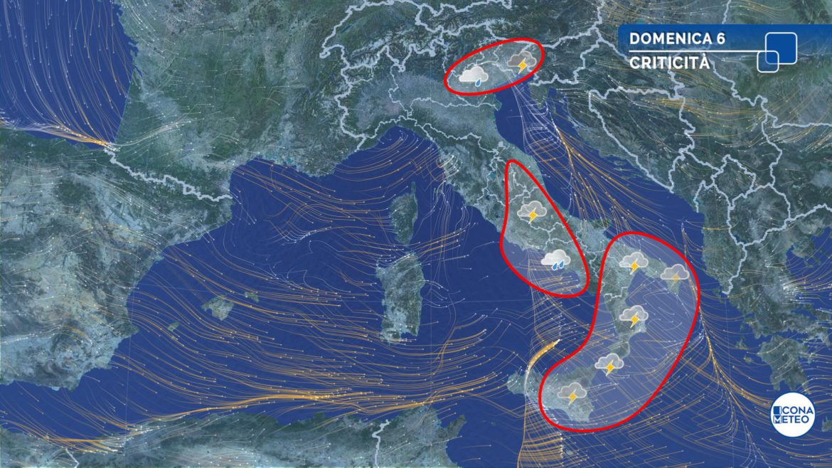 meteo domenica