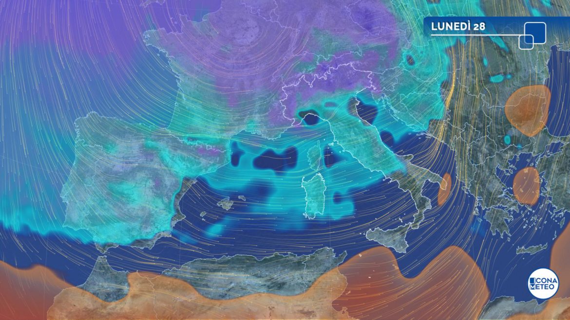 meteo lunedì