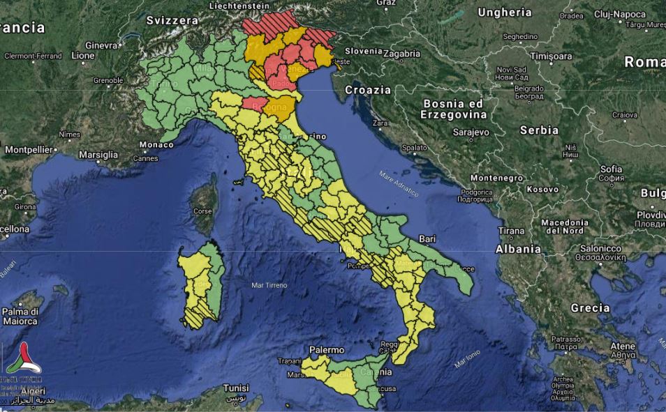 meteo maltempo allerta