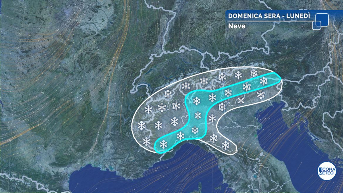 meteo neve milano