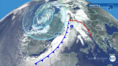 Photo of MALTEMPO ESTREMO, nel mirino anche il Centro-Sud: rischio NUBIFRAGI a ROMA e non solo. I dettagli