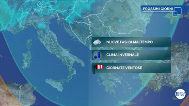 Photo of Oggi piogge insistenti in alcune zone: ecco quali. Giornata ventosa
