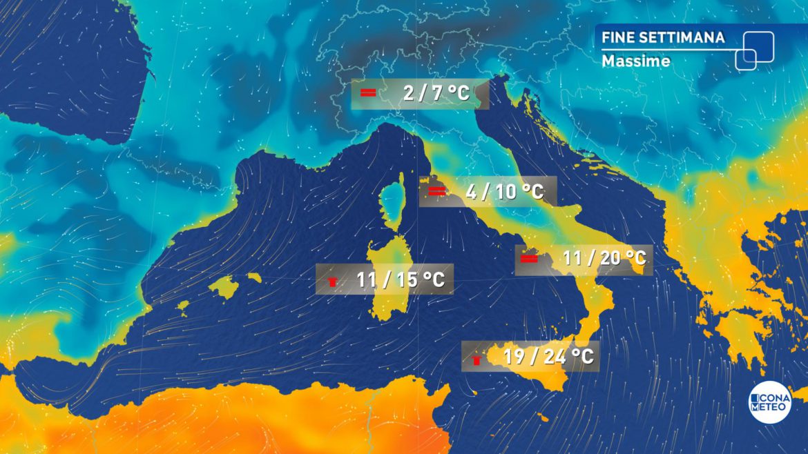 meteo maltempo weekend