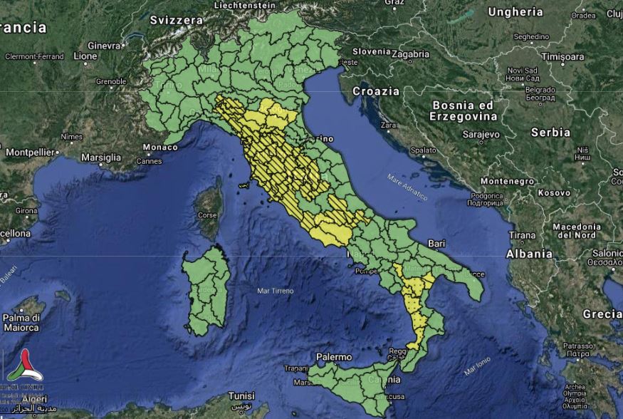 allerta meteo 4 gennaio