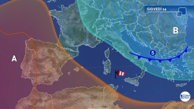 Photo of RIALZO TERMICO, ma per poco. Poche piogge e forti VENTI: ecco dove