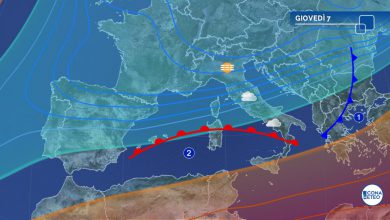 Photo of Oggi NUOVA PERTURBAZIONE al Centro-Sud e Scirocco in rinforzo