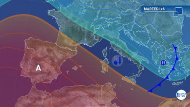 Photo of Settimana al via con TEMPO VARIABILE: irruzione FREDDA in arrivo
