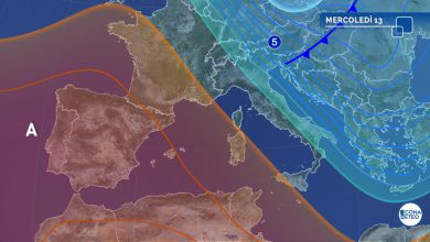 Photo of Temporaneo rialzo termico, ma da venerdì IRRUZIONE FREDDA dalla Russia