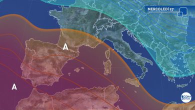 Photo of Meteo, breve affondo di ARIA FREDDA: da martedì temperature sotto le medie