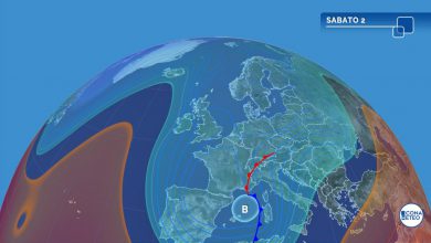 Photo of Meteo, primo WEEKEND del 2021 con MALTEMPO e venti forti