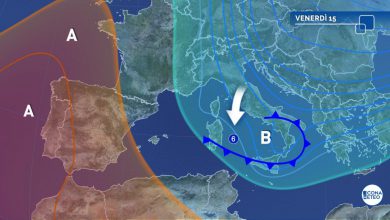 Photo of Venerdì più FREDDO sull’Italia e rischio TEMPORALI: le zone interessate