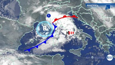 Photo of Nuova fase di MALTEMPO tra oggi e l’Epifania con neve fino in collina