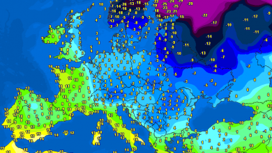 Photo of Freddo in Europa, ancora GELO in Spagna! Tempeste di neve in Germania