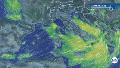 Photo of Prosegue l’ondata di maltempo: oggi ancora piogge e vento. Ecco dove