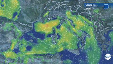 Photo of MALTEMPO intenso e venti di BURRASCA, attenzione al rischio di NUBIFRAGI: ecco dove