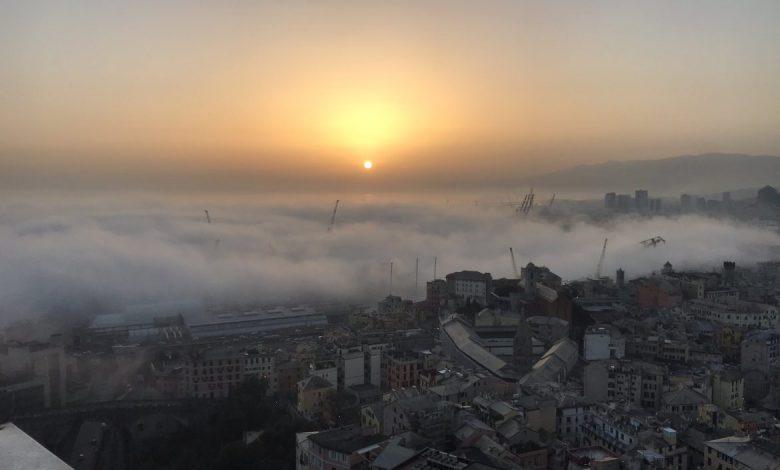 CALIGO o «nebbia di mare» avvolge Genova: ma di cosa si tratta?
