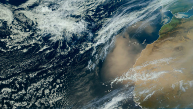 Photo of Torna la Calima: la sabbia del Sahara offusca i cieli delle Canarie e punta verso Nord