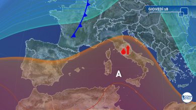 Photo of Alta pressione sull’Italia, clima più MITE ma molta nuvolosità