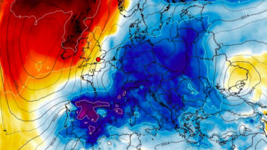 Photo of Aria GELIDA in arrivo su mezza EUROPA: venti freddi, neve e gelate