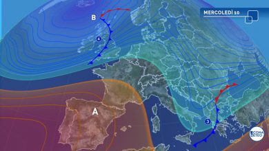 Photo of Ancora MALTEMPO: pioggia, temporali e anche NEVE! Le zone più a rischio