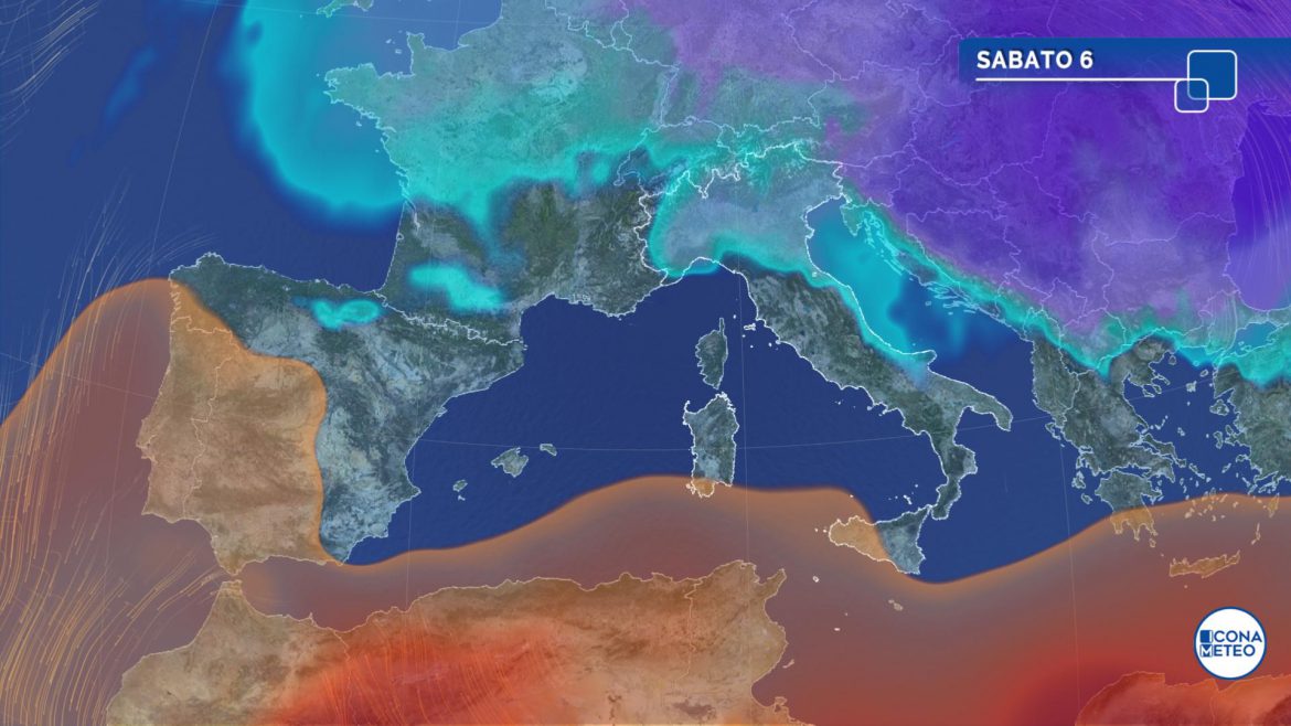 meteo sabato freddo