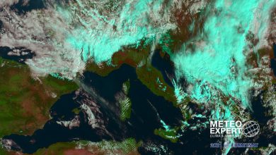 Photo of Inizio di settimana con PIOGGE, forte VENTO e clima più FRESCO: i dettagli