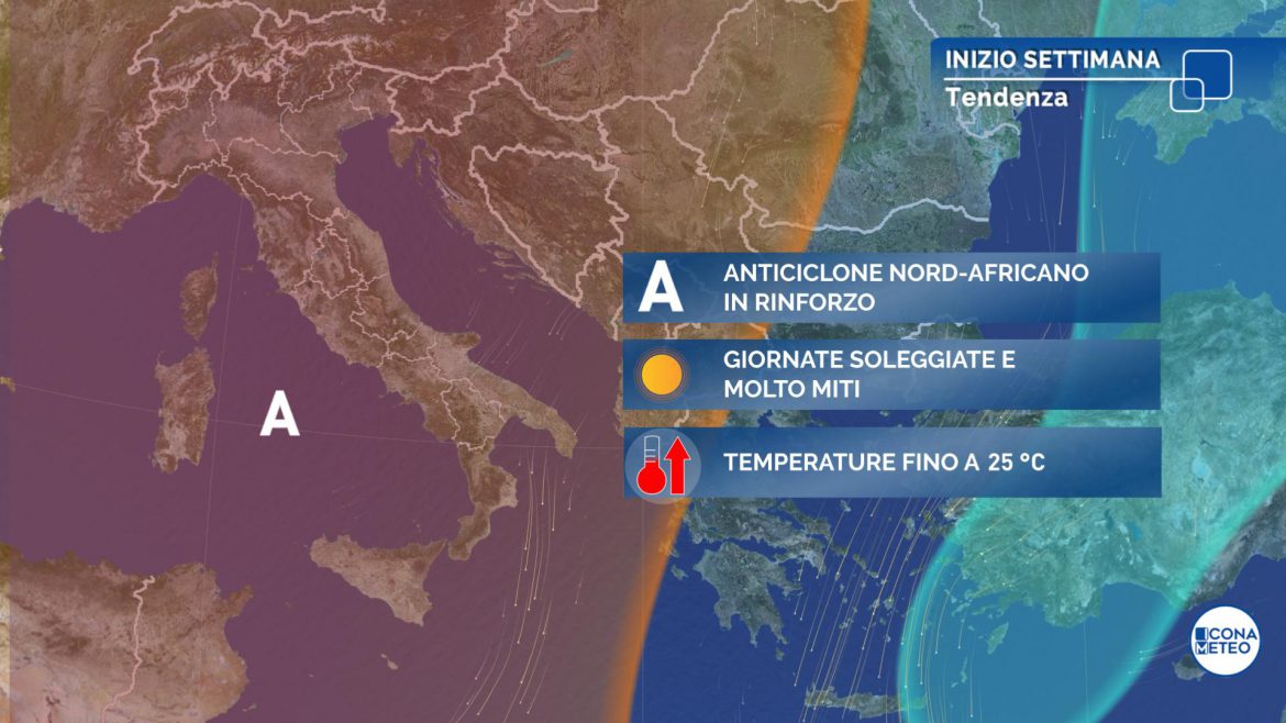 settimana di Pasqua caldo