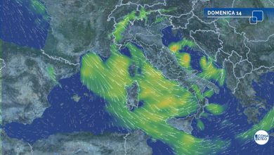 Photo of Ci aspettano giornate MOLTO VENTOSE, attenzione alle MAREGGIATE. Le zone esposte