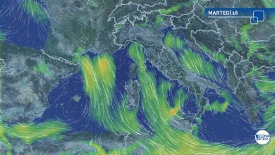 Photo of FORTI VENTI in azione: raffiche intense alimentano incendi sulle Alpi piemontesi
